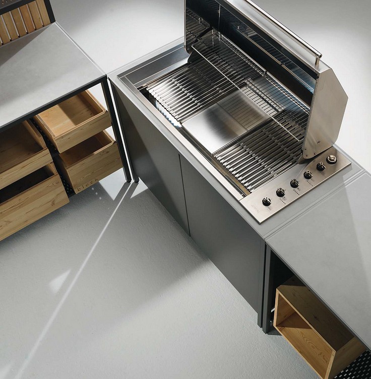 Grill-Outdoor-Küche (Bielefeld)Rust Kaminbau